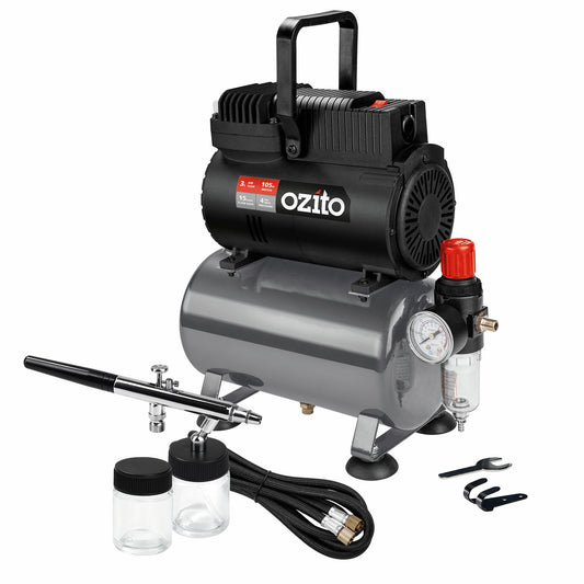 Ozito Airbrush Mini Compressor Kit MACK-300