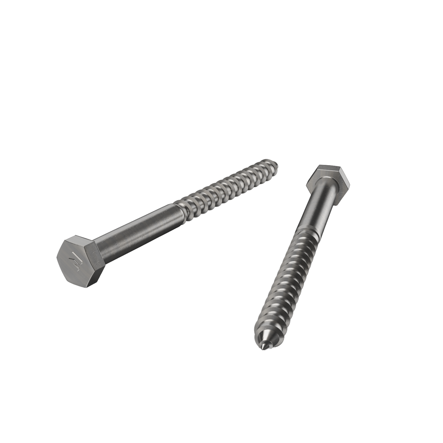 Zenith Hex Head Coach Screws - M10 x 130mm - Stainless Steel 304