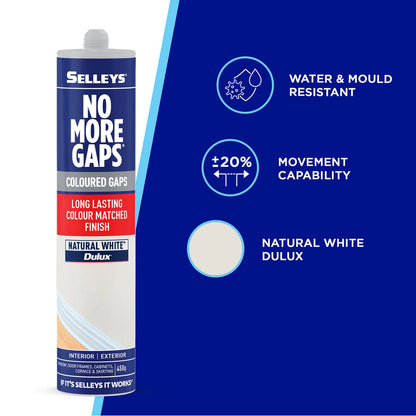 Selleys Gap Filler - 450g - Dulux Natural White