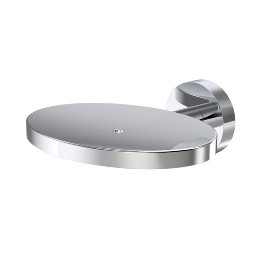 Caroma Chrome Cosmo Soap Holder - 195mm