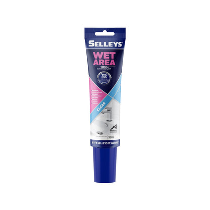 Selleys Clear Silicone Sealant - 90ml