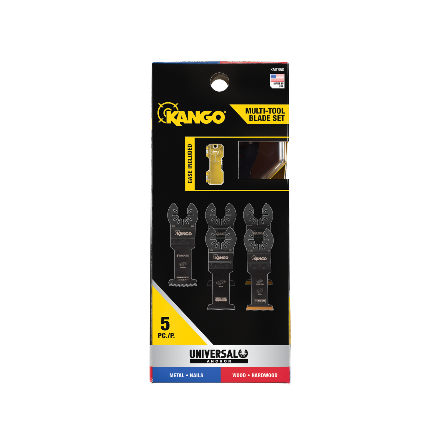 Kango Multi Tool Blade Set - 5 Piece - 35mm & 32mm