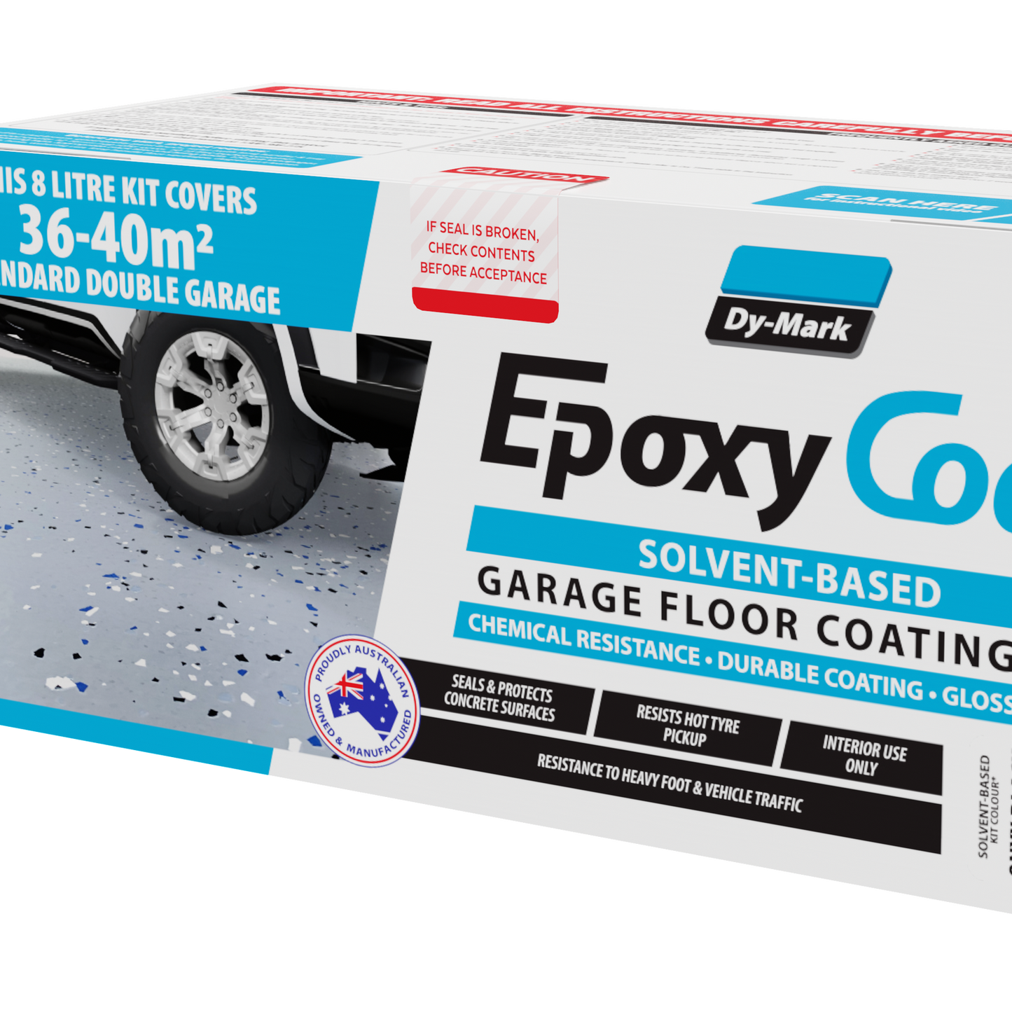 Dy Mark Garage Floor Epoxy Coat - 8L