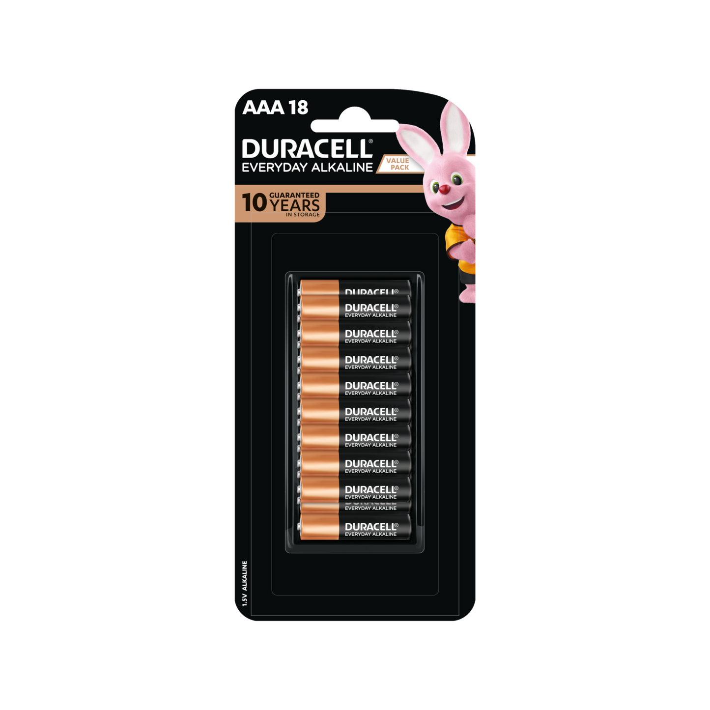 Duracell Everyday Alkaline AAA Batteries - 18 Pack