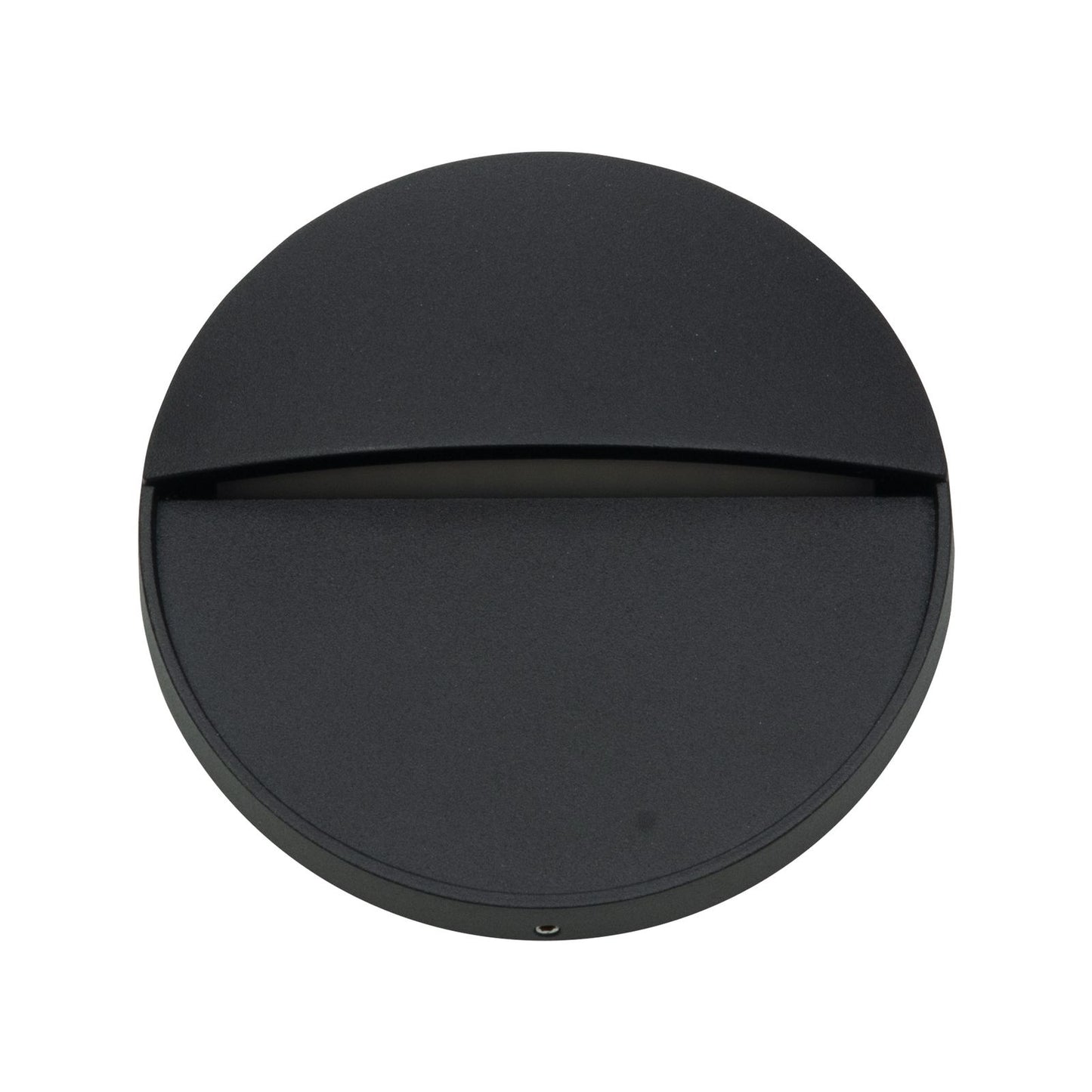 Arlec 4W Black CCT LED Round Exterior Step Light - 110 x 25mm