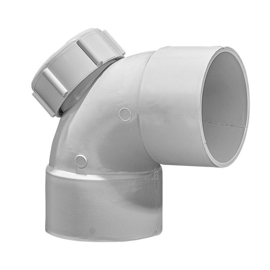 Holman 50mm PVC DWV I.O. Bend - 88 Degree