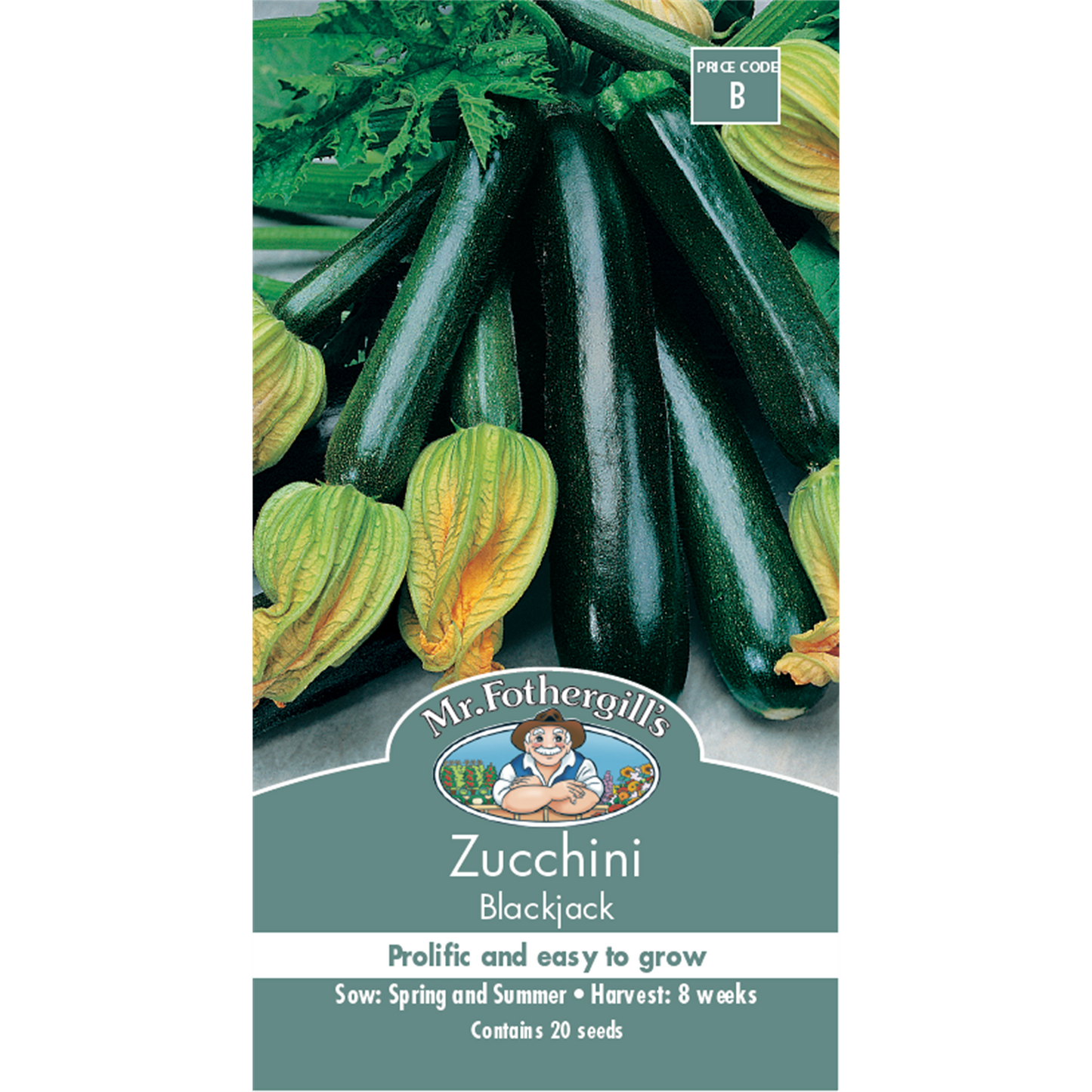 Mr Fothergill Zucchini Seeds