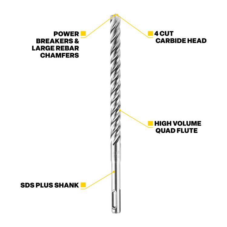 Kango K4 SDS Plus Drill Bit 30 x 450mm
