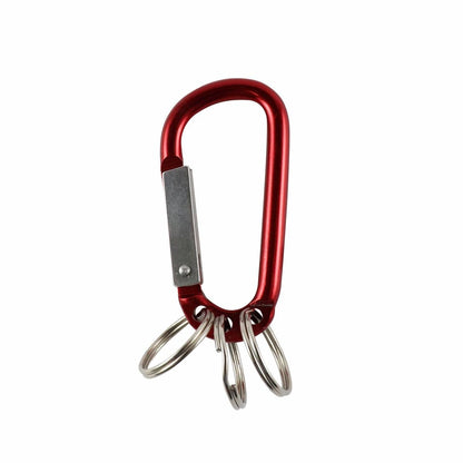 Key Essentials Key Ring Carabiner - 38mm - Steel - Assorted Colours