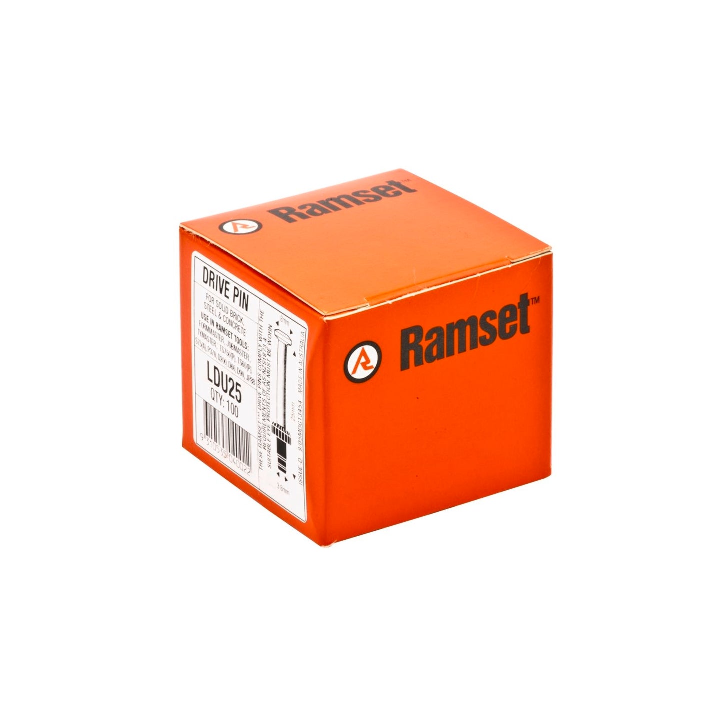 Ramset Nail Gun Drive Pin - 3.7 x 25mm - 100 Pack