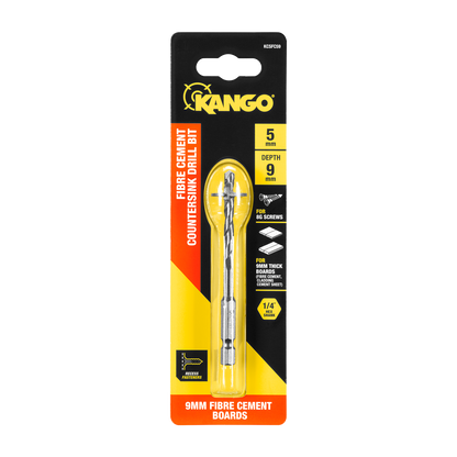 Kango Fibre Cement Countersink Drill Bit - 5 x 9mm