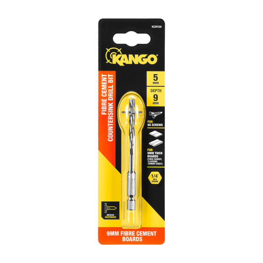 Kango Fibre Cement Countersink Drill Bit 5 x 9mm