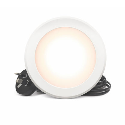 HPM White Tricolour Dimmable LED Downlight - 90mm - 7W