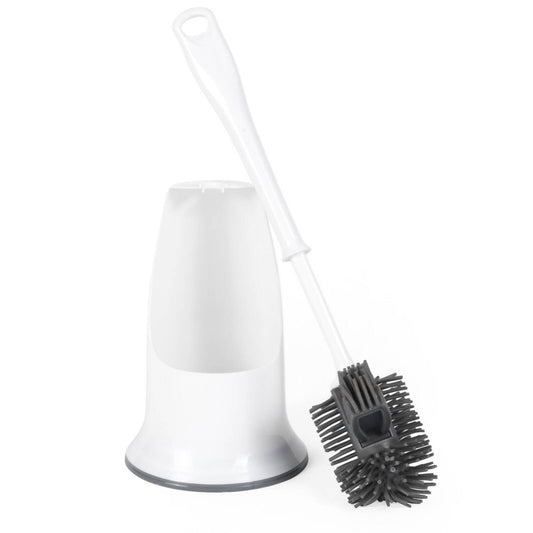 Beldray Antibac Silicone Toilet Brush - 135 x 405mm - White