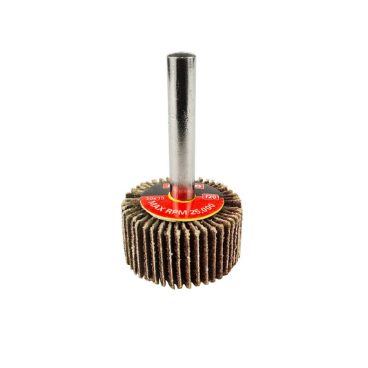 Josco Abrasive Flap Wheel - 30mm - 120 Grit