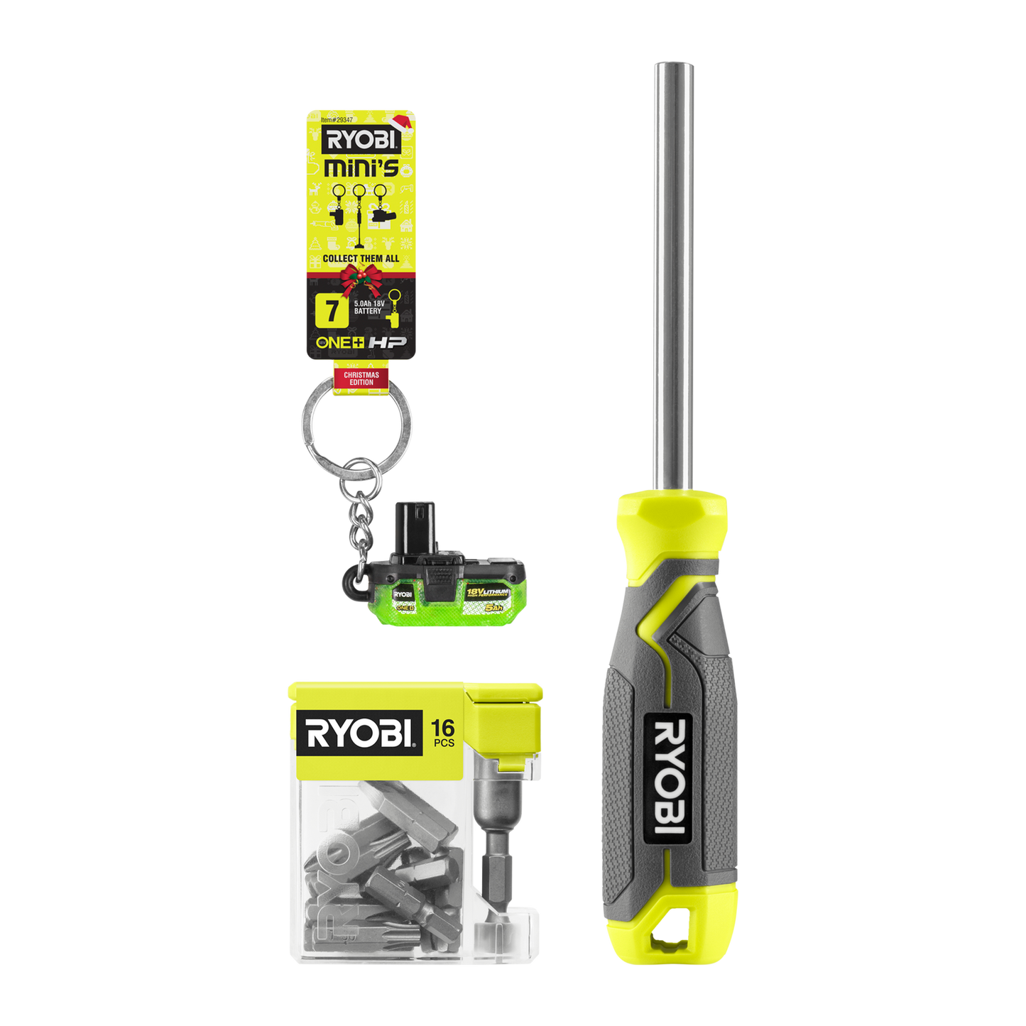 Ryobi Gift Giving Set - 158 x 40 x 270mm - 3 Piece