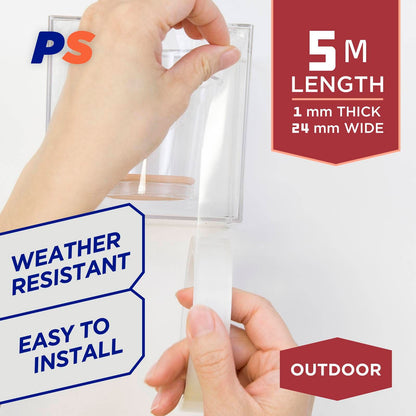 Permastik Outdoor Mounting Tape - 24mm x 5m