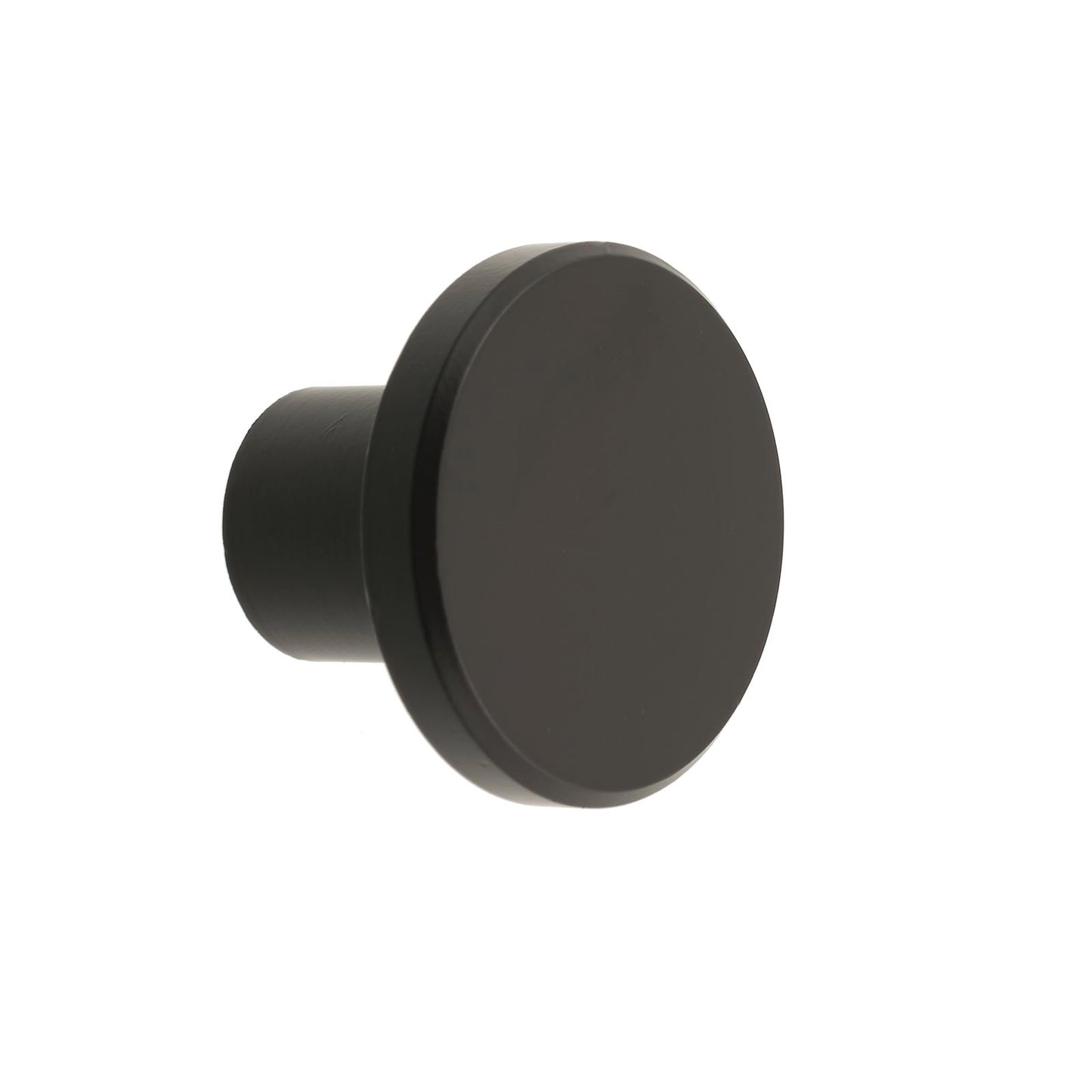 Prestige Black Round Knob - 30mm