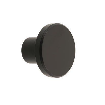 Prestige Black Round Knob - 30mm