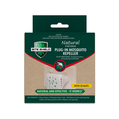 Bite Shield Natural Plug-in Mosquito Repeller