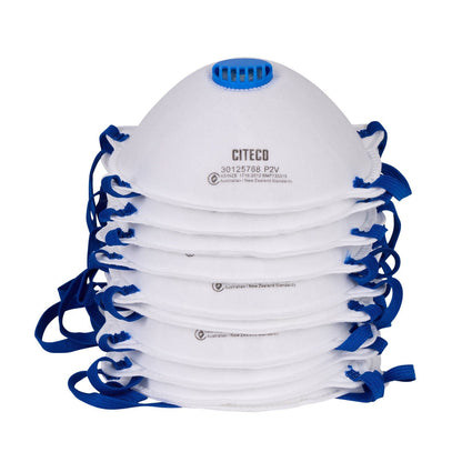Citeco P2 Valved Respirator - 140 x 180mm - 10 Pack