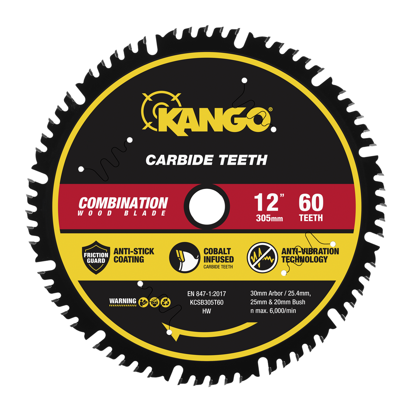 Kango Wood Mitre Saw Blade - 305mm - 60T