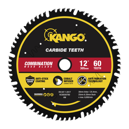 Kango Wood Mitre Saw Blade - 305mm - 60T