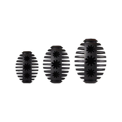 Gladiator Rugby Dog Toy - Black