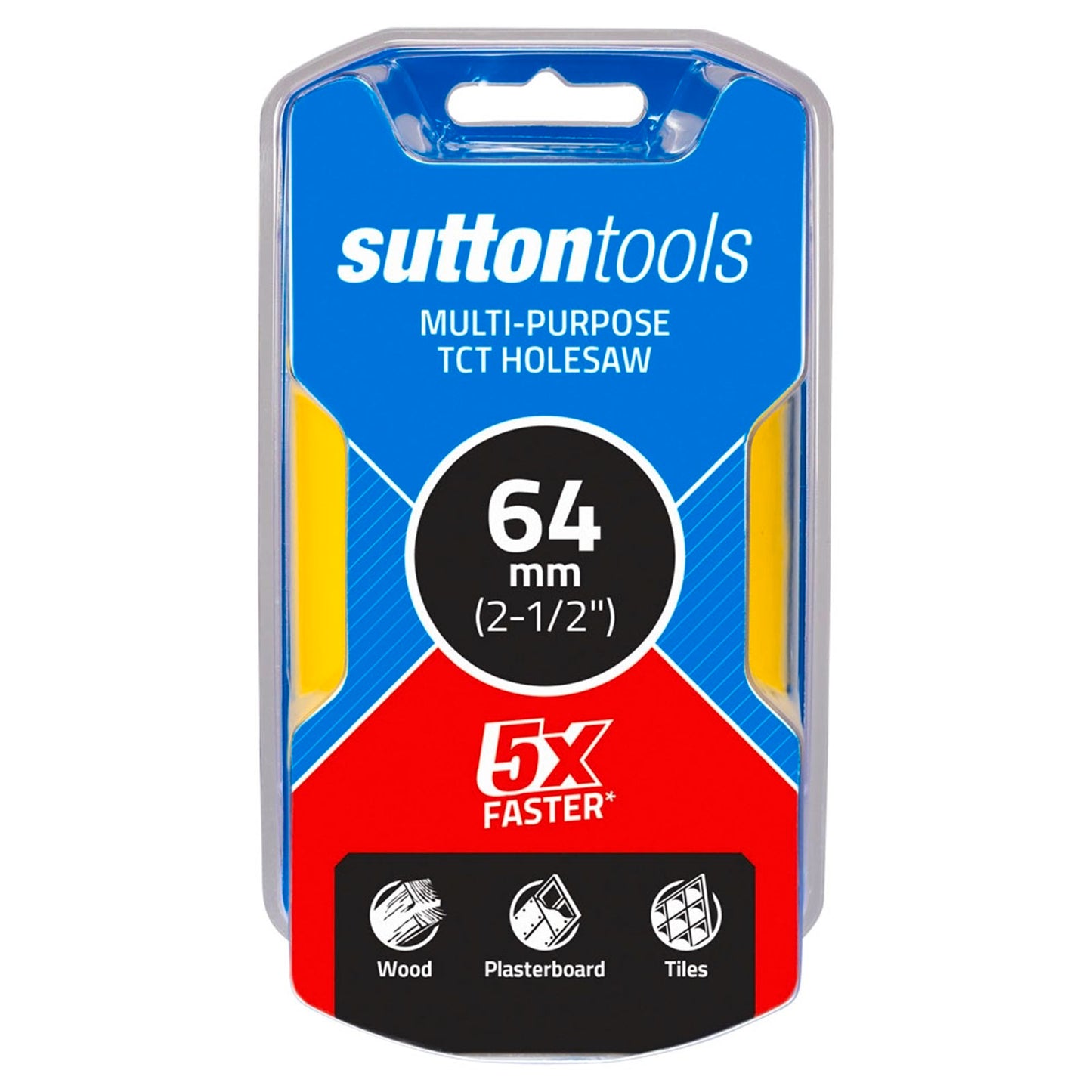 Sutton Tools TCT Multi Purpose Seamless Holesaw - 64mm