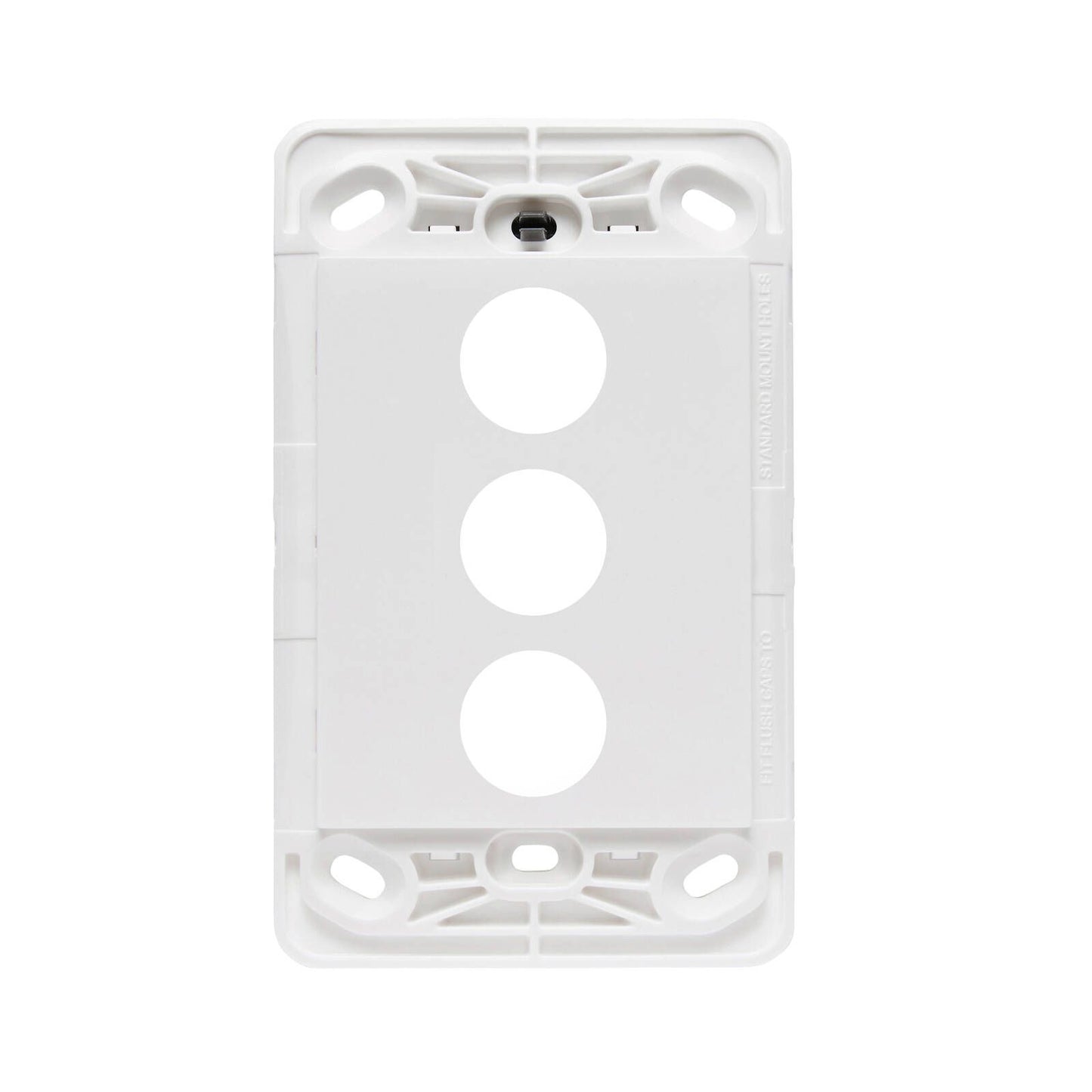 HPM Vivo 3 Gang Wall Switch - 118 x 85mm - White