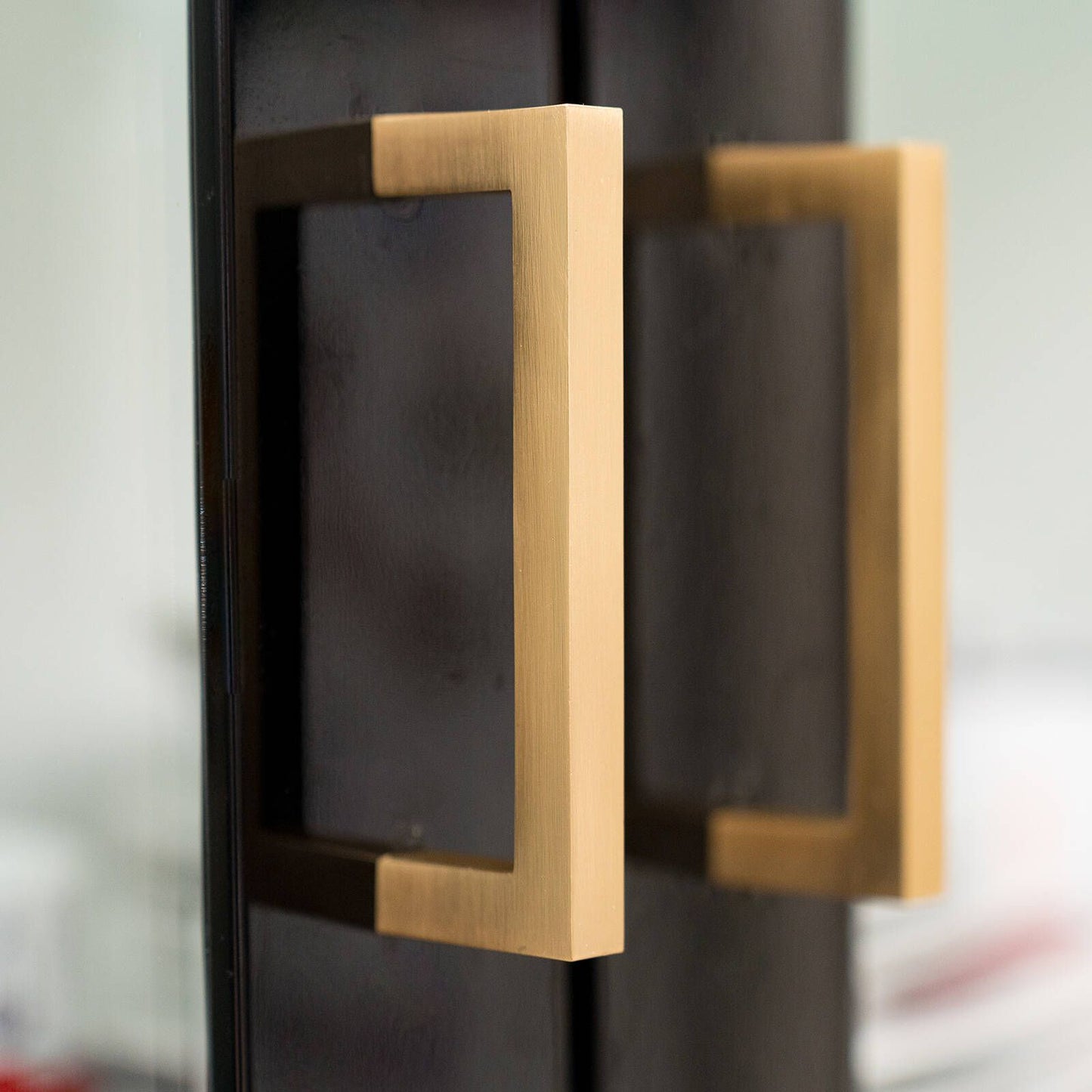 Taskmaster Brushed Brass Square Handle - 96mm - 10 Pack