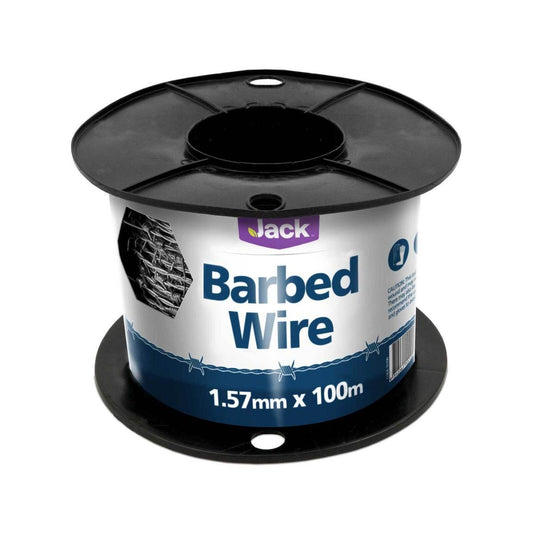 Jack 1.57mm x 100m Barbed Wire