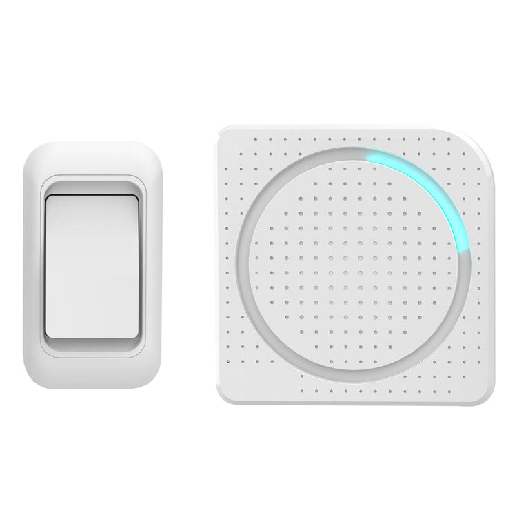 Arlec 150m White Battery Operated Wireless Door Chime