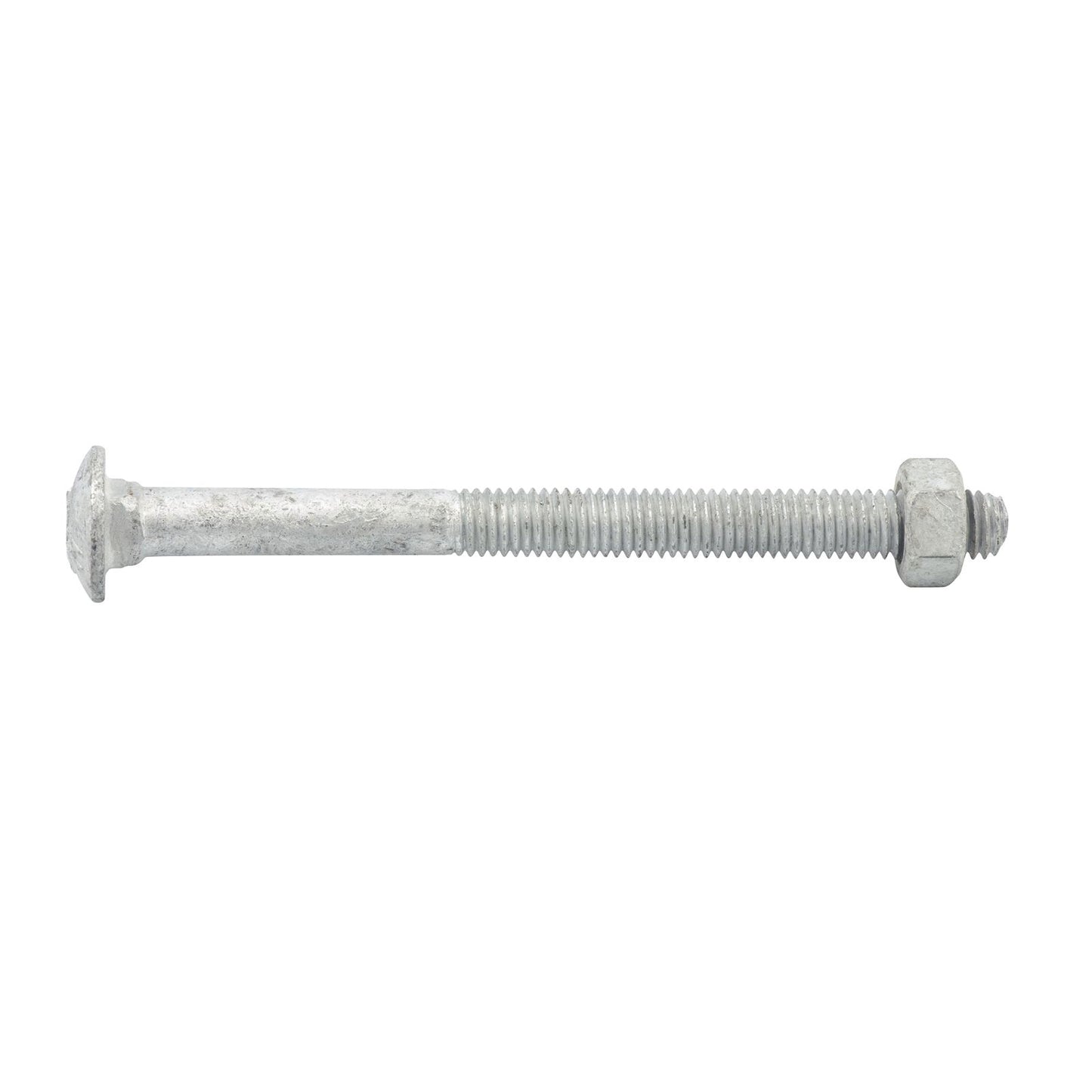 Zenith M8 x 100mm - Hot Dip Galvanised Cup Head Bolts & Nuts - 25 Pack