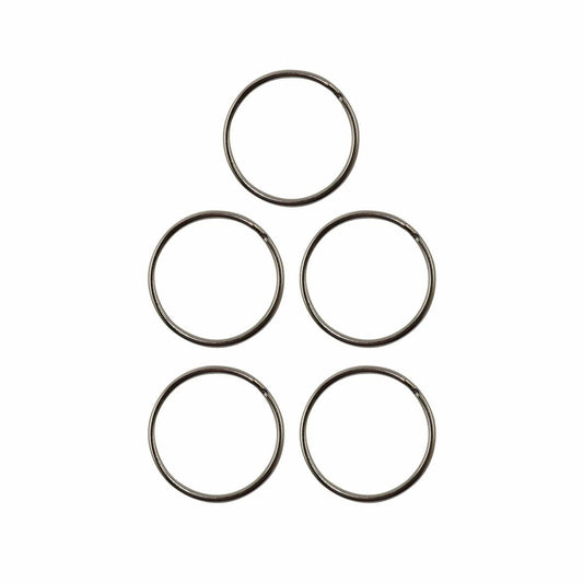 Key Essentials Split Rings - 38mm - Steel - Easy To Use - 5 Pack
