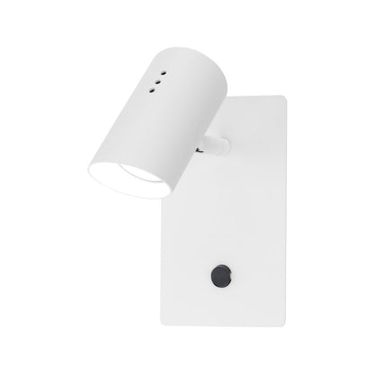 Verve Design White Sirius Wall Light - 100 x 160 x 180mm