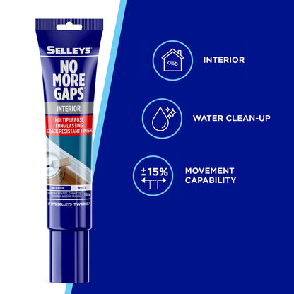 Selleys No More Gaps Multipurpose Gap Filler - 150g - White