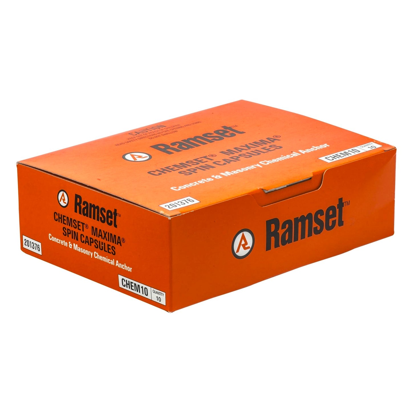Ramset Maxima Masonry Chemical Epoxy Capsule - 10mm - 10 Pack