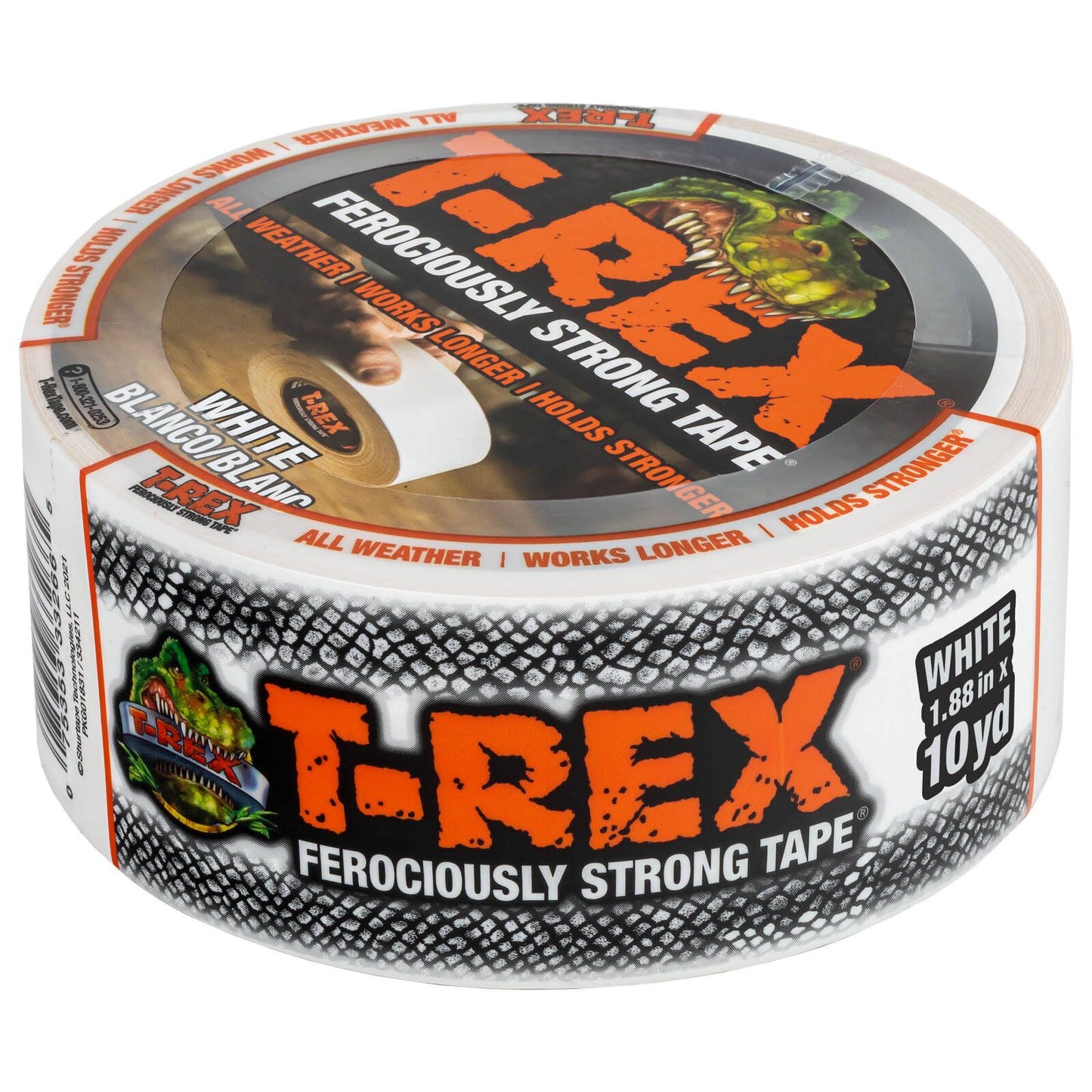 T Rex Duct Tape - 48mm x 9.1m - White