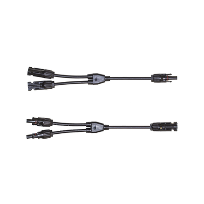 Kt Solar Y Lead Connector - 300mm - Black