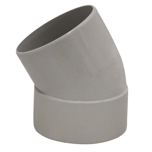 Holman PVC DWV Plain Bend - 100mm - 30 Deg