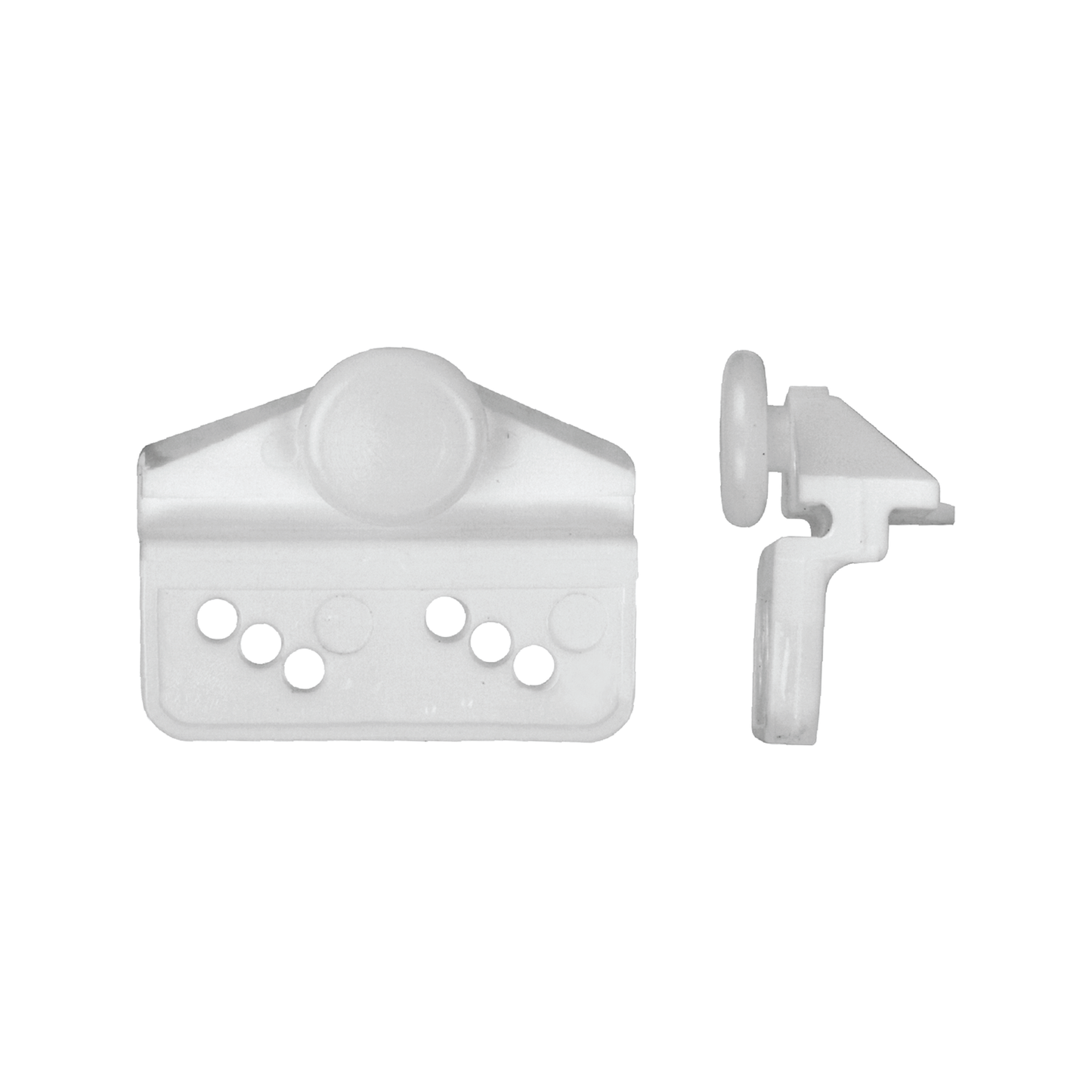 Rolltrak Adjustable Plastic Trolley - Acetal Roller - 52 x 42mm