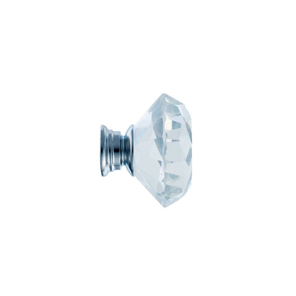 Taskmaster Crystal Cabinet Knob - 40mm