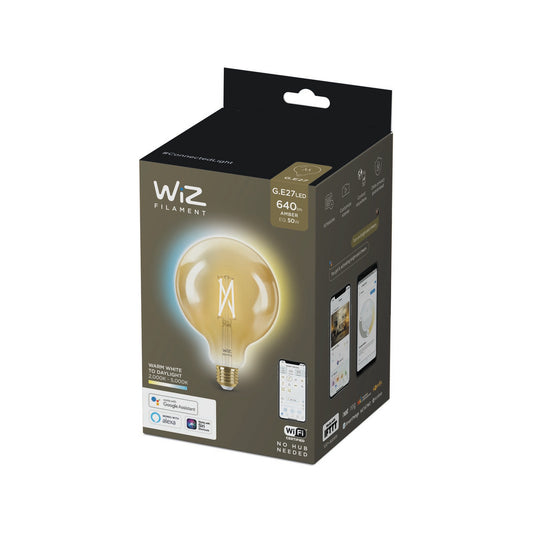 WIZ G125 E27 Smart Filament Globe - 640Lm - Tuneable White - 7W