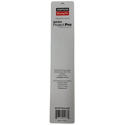 Simpson Strong-Tie Replacement Project Pro Bit - 200mm - T20