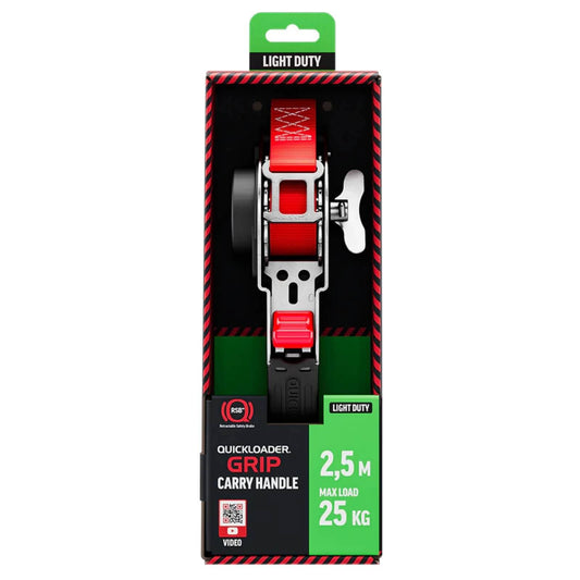 Quickloader Grip Carry Strap - 2.5m - 25kg - Red