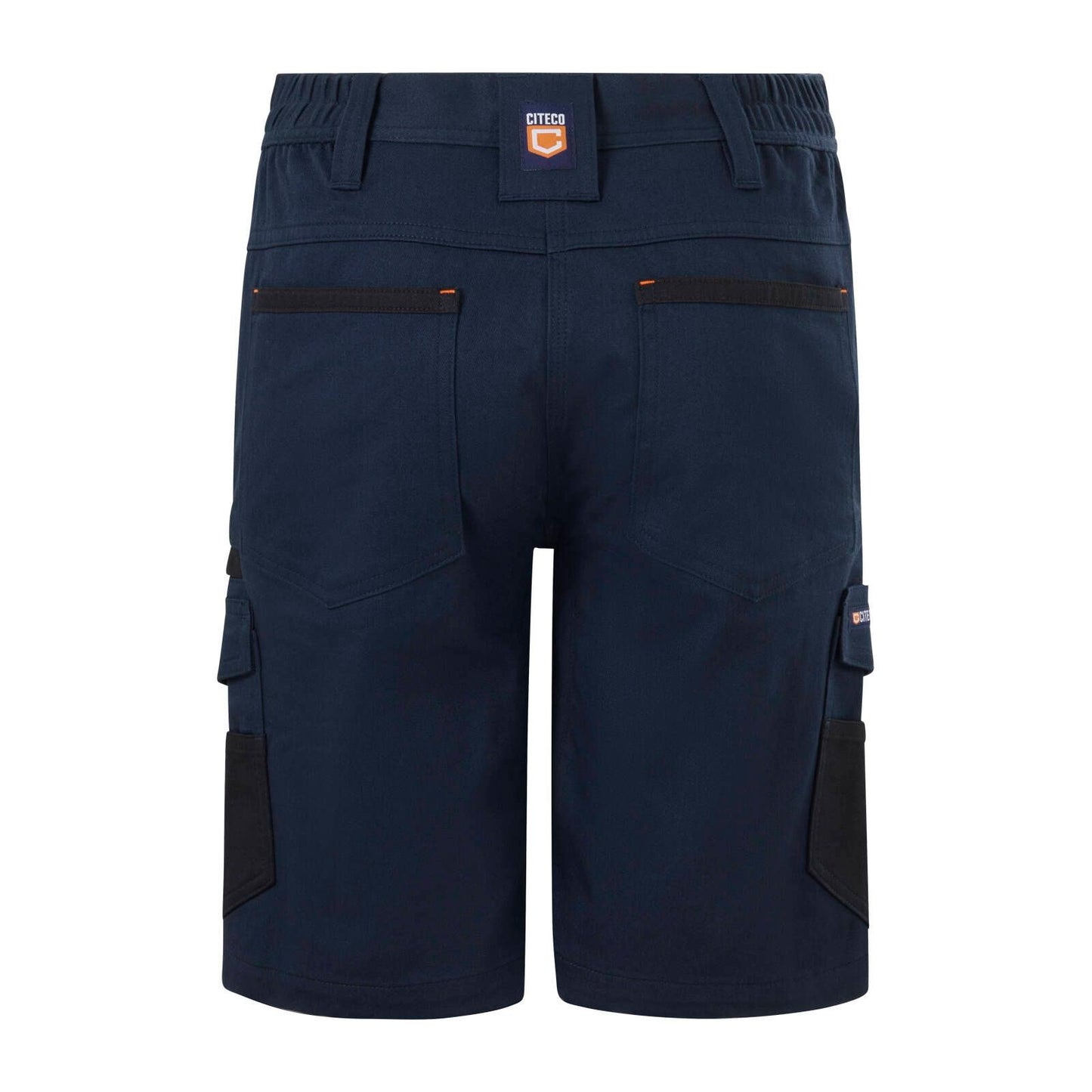 Citeco Womens Mid Shorts - Size 16 - Navy