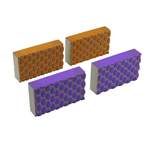 Rocket Walls and Ceilings Sanding Block - 115 x 25 x 68mm - 4 Pack