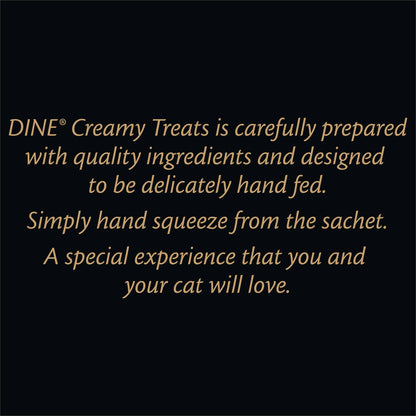 Dine Creamy Treats Tuna Flavour Cat Treats - 12g - 32 Pack