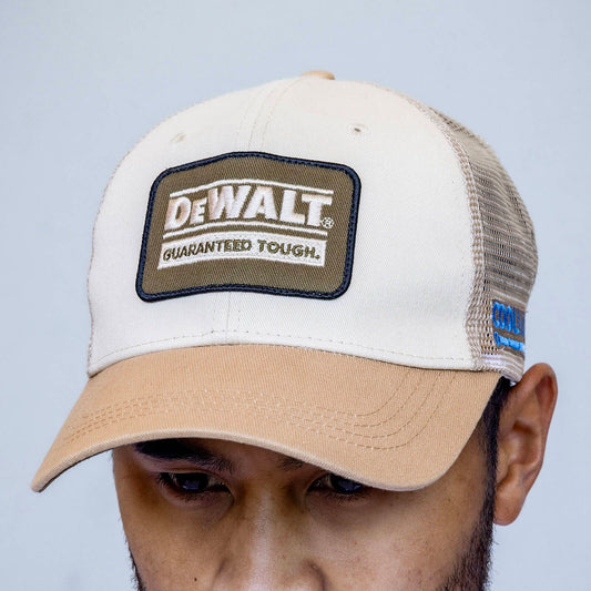 Dewalt Brown Oakdale Coolmax Trucker Hat